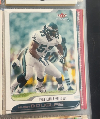 2001 Fleer Focus #138 Hugh Douglas — front