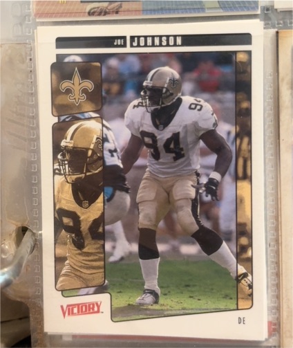 2001 Upper Deck Victory #218 Joe Johnson — front