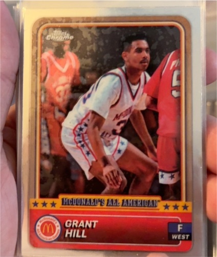 2024 Topps Chrome McDonald's All American #44 Grant Hill — front