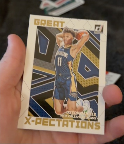 2022-23 Donruss Great X-Pectations #8 Dyson Daniels — front