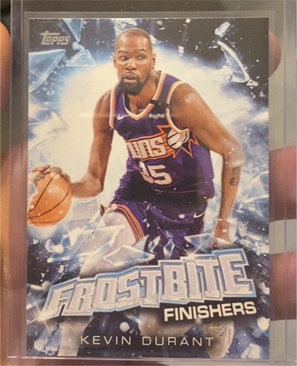 2025-26 Topps Holiday #FF-KD Kevin Durant Frostbite Finishers — front