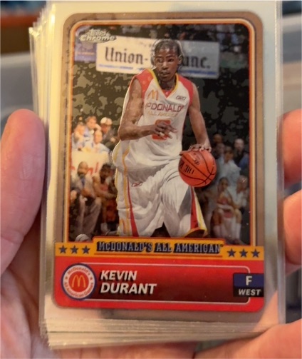 2024 Topps Chrome McDonald's All-American #45 Kevin Durant — front