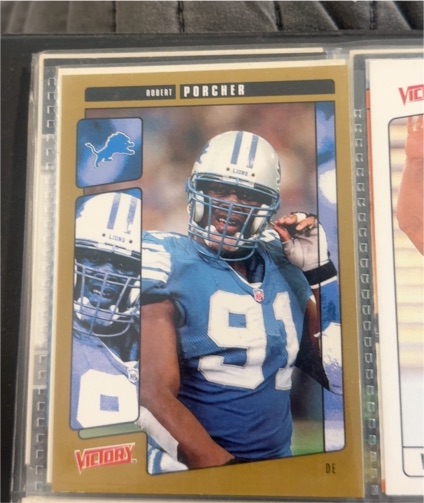 2001 Upper Deck Victory #120 Robert Porcher — front