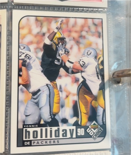 1998 Upper Deck UD Choice #337 Vonnie Holliday — front