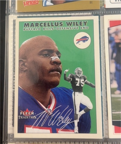 2000 Fleer Tradition #268 Marcellus Wiley — front