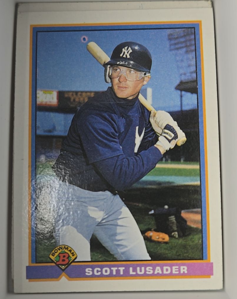 1991 Bowman #174 Scott Lusader — front