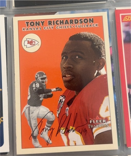 2000 Fleer Tradition #188 Tony Richardson — front