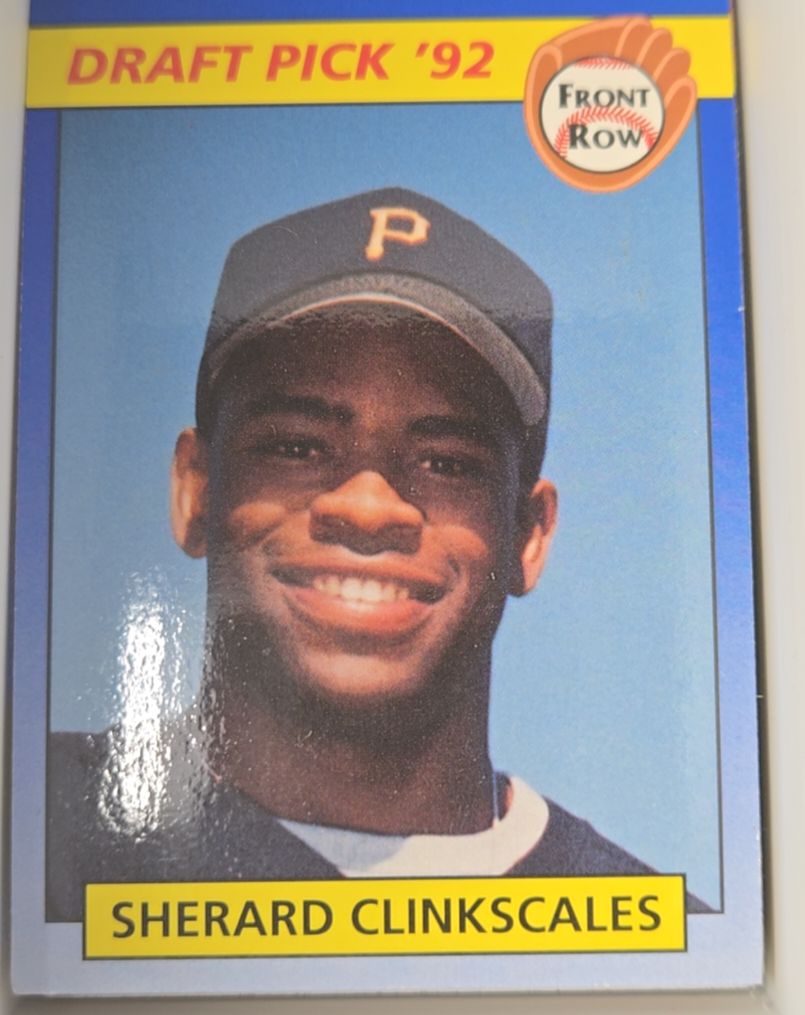 1992 Front Row Draft Picks #3 Sherard Clinkscales — front
