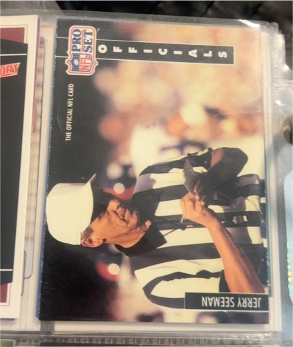 1991 Pro Set #354 Jerry Seeman — front
