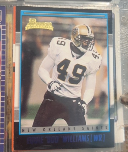 2001 Bowman #274 Eddie Boo Williams — front