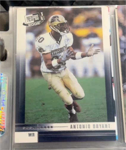 2002 Press Pass JE #32 Antonio Bryant — front
