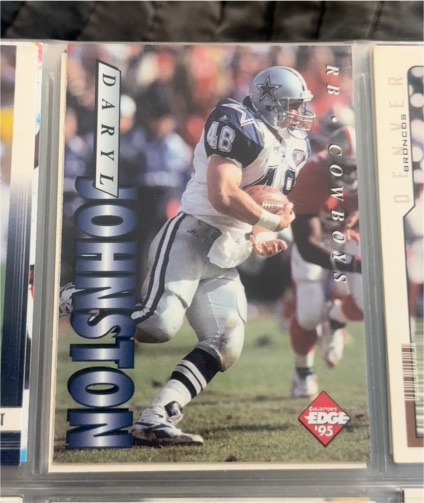 1995 Collector's Edge #53 Daryl Johnston — front