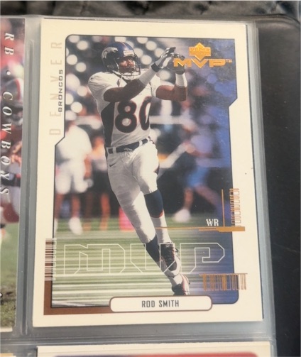 2000 Upper Deck MVP #54 Rod Smith — front