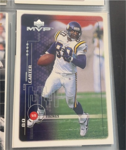 1999 Upper Deck MVP #103 Cris Carter — front
