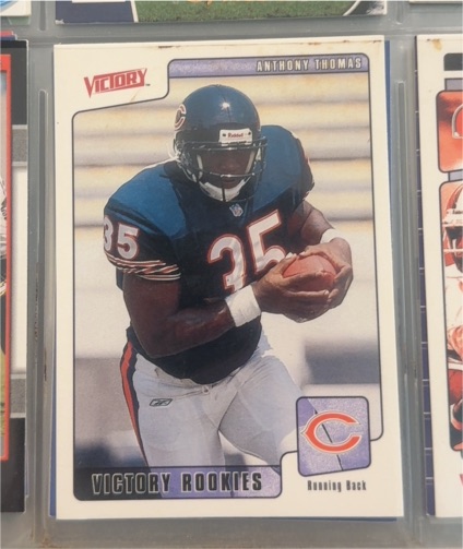 2001 Upper Deck Victory #382 Anthony Thomas — front