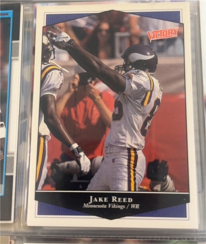 1999 Upper Deck Victory #147 Jake Reed — front