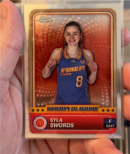 2024 Topps Chrome McDonald's All American #61 Syla Swords — front