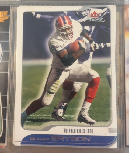 2001 Fleer Focus #34 Shawn Bryson — front