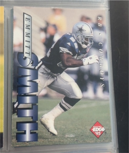 1995 Collector's Edge #56 Emmitt Smith — front