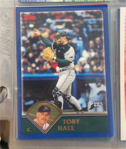 2003 Topps #534 Toby Hall — front