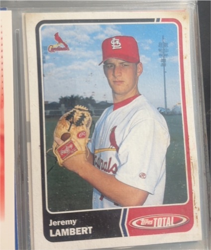 2003 Topps Total #665 Jeremy Lambert — front