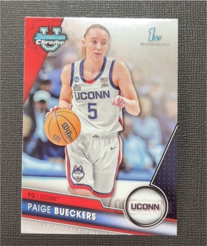 2023-24 Bowman University Chrome #90 Paige Bueckers — front