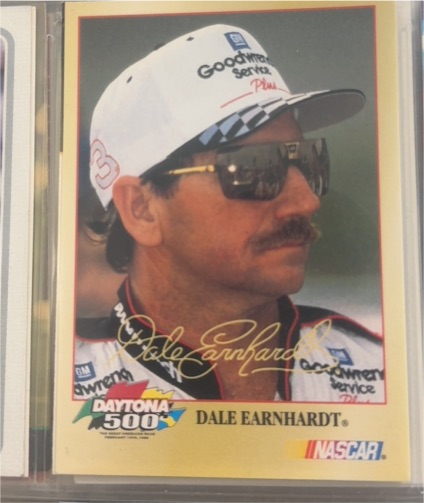 1992 Score #3 Dale Earnhardt — front