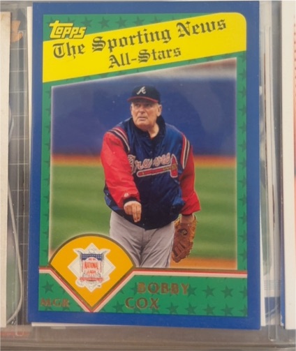 2003 Topps Sporting News All-Stars #719 Bobby Cox — front
