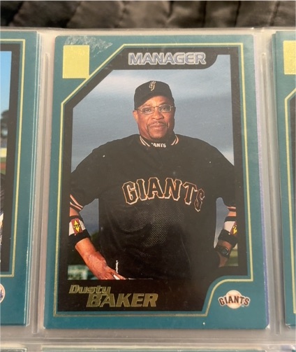 2001 Topps #351 Dusty Baker — front