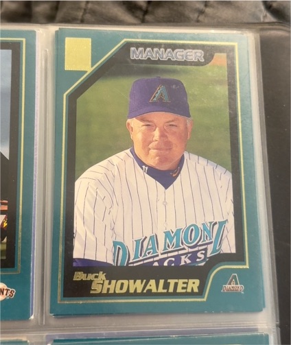 2001 Topps #328 Buck Showalter — front