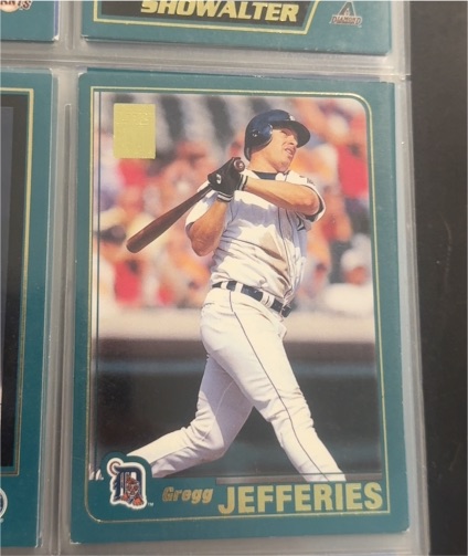 2001 Topps #295 Gregg Jefferies — front