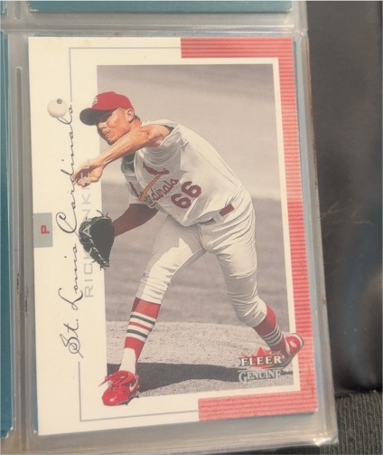 2001 Fleer Genuine #74 Rick Ankiel — front