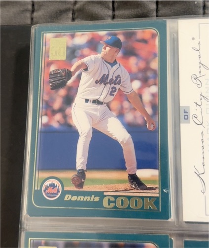 2001 Topps #156 Dennis Cook — front