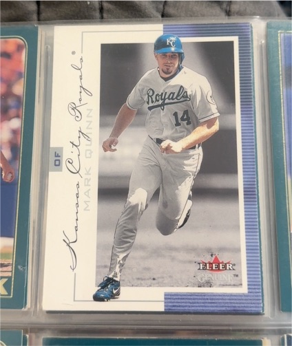 2001 Fleer Genuine #52 Mark Quinn — front