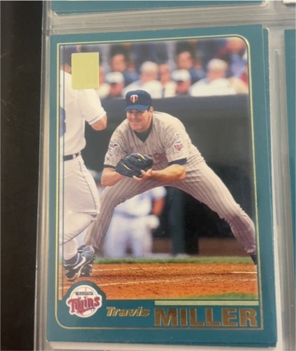 2001 Topps #241 Travis Miller Minnesota Twins — front