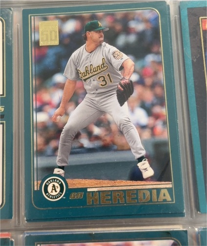 2001 Topps #82 Gil Heredia — front