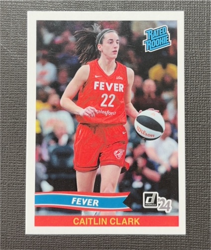 2024 Panini Instant WNBA Rated Rookie Retro #RRR-1 Caitlin Clark — front
