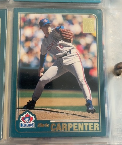 2001 Topps #148 Chris Carpenter — front