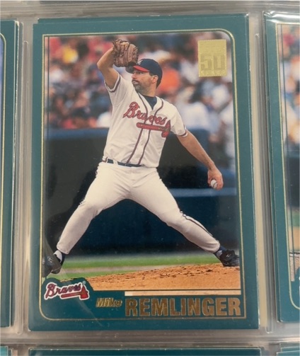 2001 Topps #123 Mike Remlinger Atlanta Braves — front