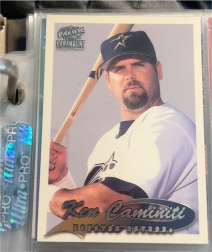 1999 Pacific Paramount #104 Ken Caminiti — front