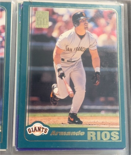 2001 Topps #46 Armando Rios San Francisco Giants — front