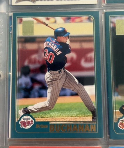 2001 Topps #93 Brian Buchanan Minnesota Twins — front