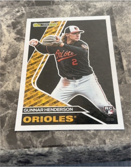 2023 Topps Update #BG-2 Gunnar Henderson — front