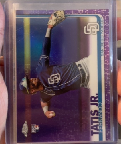 2019 Topps Chrome #203 Fernando Tatís Jr. — front