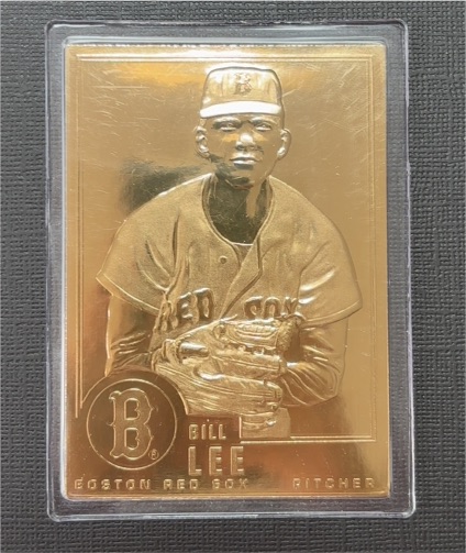 2001 Danbury Mint #139 Bill Lee — front