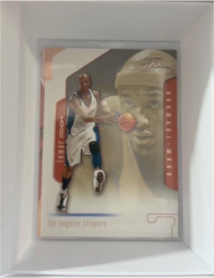 2001-02 Flair #66 Lamar Odom — front