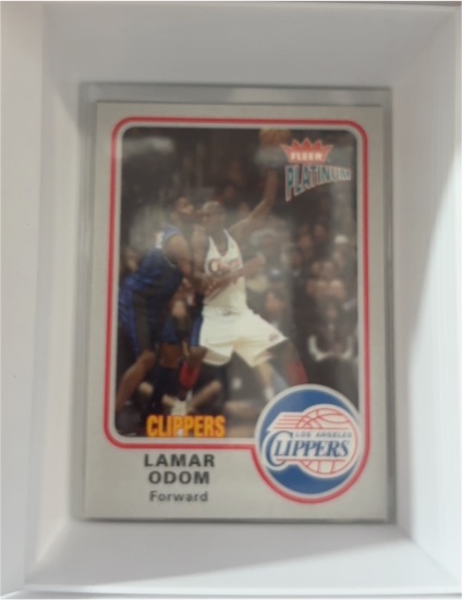 2002-03 Fleer Platinum #2 Lamar Odom — front