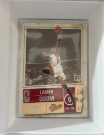 2004-05 Fleer Authentix #48 Lamar Odom — front