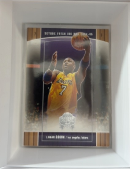 2004-05 Skybox Fresh Ink #45 Lamar Odom — front
