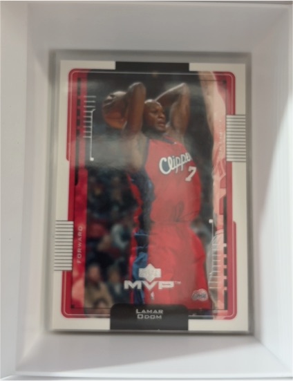 2001-02 Upper Deck MVP #73 Lamar Odom — front